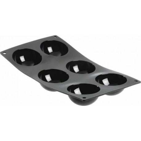 Moule 6 demi-sphères Moul'flex 30x17,6cm