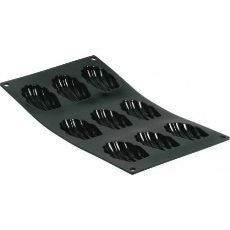 Moule 9 madeleines Moul'flex 30x17,6cm