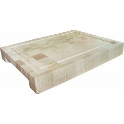 Planche de découpe réversible bois 40 x 30 x 5 cm