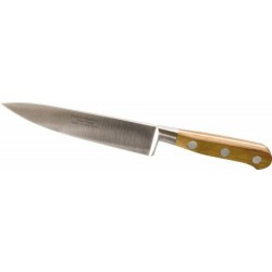 Couteau cuisine tradi'chef forgé 20 cm-bois de chêne