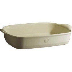 Plat rectangulaire argile 42 x 28 x 9 cm