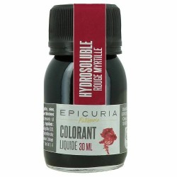 Colorant liquide hydrosoluble rouge myrtille Epicuria