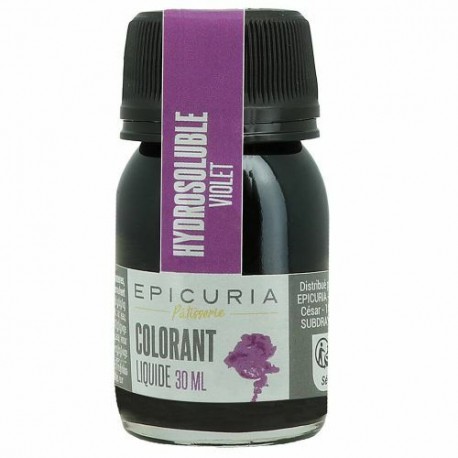 Colorant liquide hydrosoluble violet 30 ml
