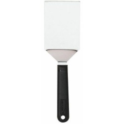 Lot de 5 ustensiles de cuisine en bois de noyer naturel fait à la main avec  long manche, spatule en bois, écumoire, louche, spatule coudée