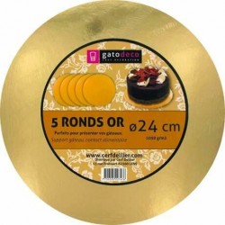 Rond or 24 cm - par 5