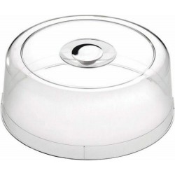 SOLUSTRE Cloche en verre pour micro-ondes - Cloche pour plats, fromage,  gâteaux, aliments, réfrigérateur, micro-ondes : : Cuisine et Maison