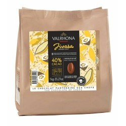 Fèves chocolat lait Jivara 40% 1 kg