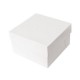 Boite à gâteau carton blanc 31 x 31 x 20 cm