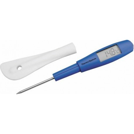 Spatule en silicone avec thermomètre sonde