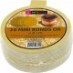Supports à gâteaux ronds or Ø 8cm / 20