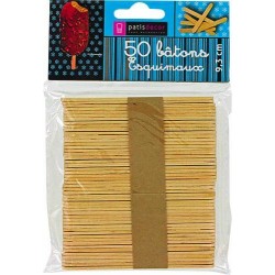 Bâtonnet bois à esquimau /50