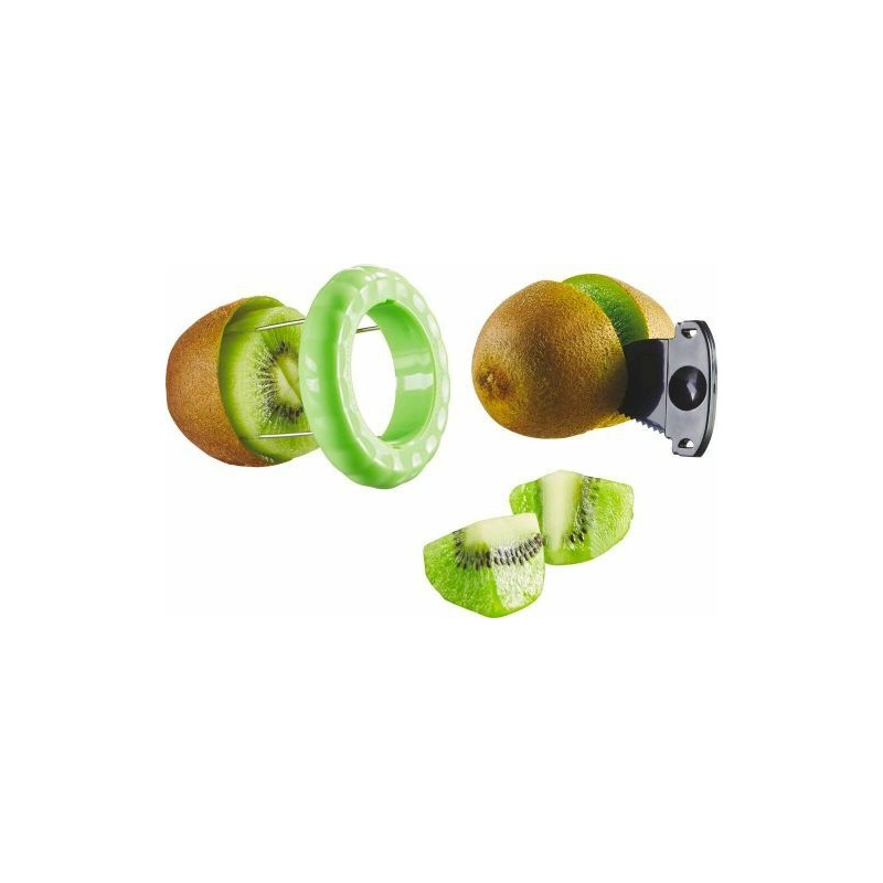 2 Pièces Kiwi Slicer, Coupe Éplucheur Fruits, Outil Trancheuse Fruit, Acier  Inoxydable Multifonctionnel Cuillère à Découper en Acier Inoxydable pour  Pommes, Pamplemousses, Papayes (Argent, Or Rose) : : Cuisine et  Maison