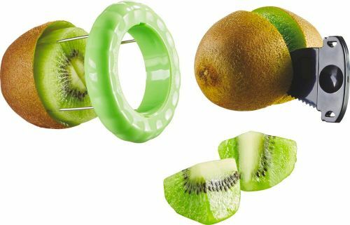 Coupe-kiwi Pratique - Outil Pour éplucher Et Trancher Les Kiwis - Matière PP écologique - Dimensions 6,8x6,8 Cm - 9