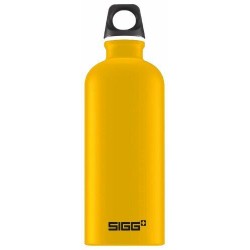 Bouteille traveller jaune moutarde