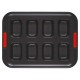 Moule petit pain acier 8 empreintes
