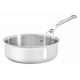 Sauteuse bord droit Affinity inox ø 24 cm