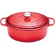 Cocotte fonte signature ovale cerise ø 40 cm