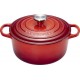 Cocotte fonte signature ronde cerise ø 26 cm
