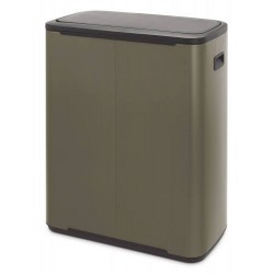 Poubelle Bo Touch Bin platinum 2 x 30 l