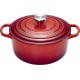 Cocotte fonte signature ronde cerise ø 28 cm