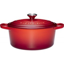 Cocotte fonte Signature ovale cerise ø 29 cm