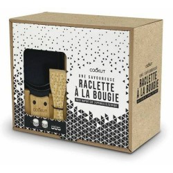 Raclette à la bougie motif origami 2 personnes