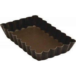Moule à tartelette cannelée anti-adhésif 12cm /6