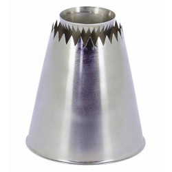 Douille sultane cone sortant inox 3cm