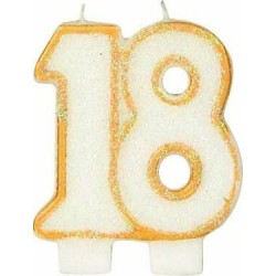 Bougie anniversaire 18 ans