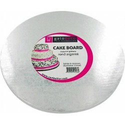 Rond épais argent ø 25cm