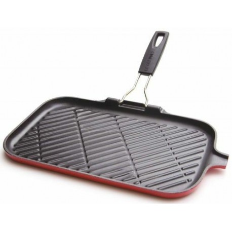 Gril rectangulaire en fonte Le Creuset