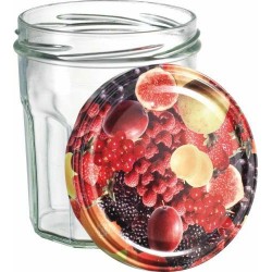 Pot à confiture avec couvercle 32,4cl /6
