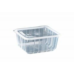 Boite Carty transparente avec couvercle 45 cl - Lot de 25