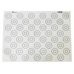 Tapis pour macarons silicone 40x30cm