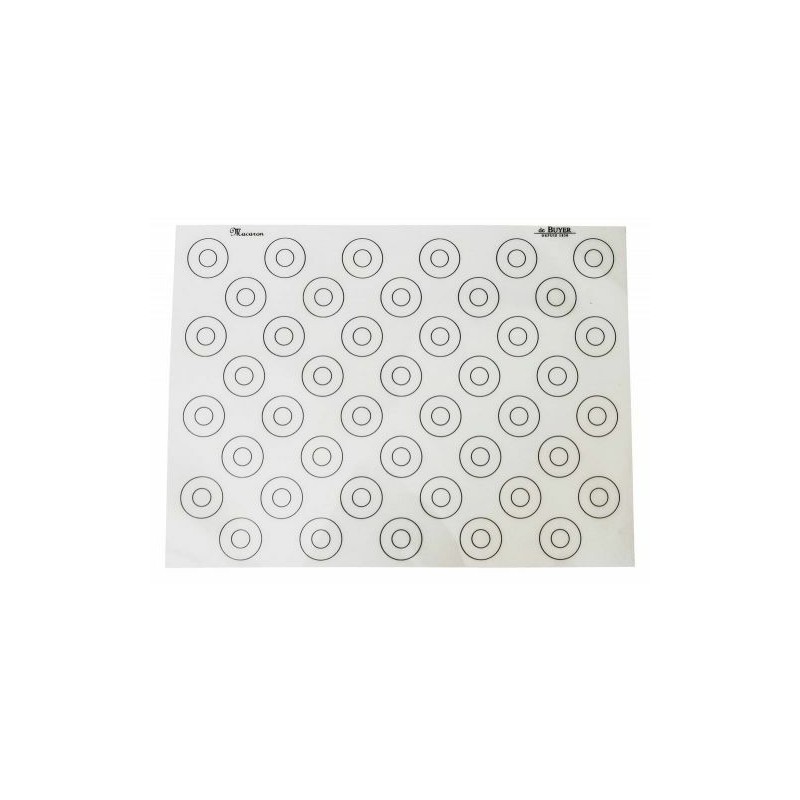 Tapis pour macarons silicone 40x30cm