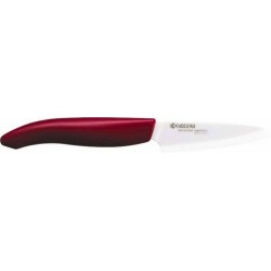 Couteau office Kyocera 7,5 cm manche rouge