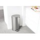 Poubelle à pédale flatback 30 litres