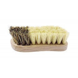 Brosse à légumes bois de hêtre 14cm