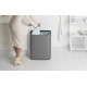Poubelle Bo Touch Bin platinum 2 x 30 l