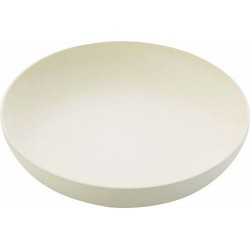 Saladier fibre de bambou blanc cassé Ø32,5cm