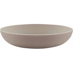 Saladier fibre de bambou gris ciment Ø32,5cm