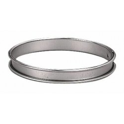 Cercle à tarte inox 22cm