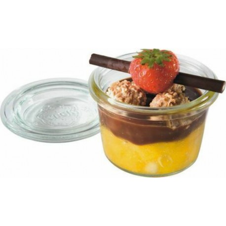 Verrine Weck avec couvercle ø6x5,5cm /12