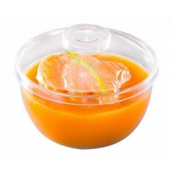 Mini coupe dessertine 75x75x65mm 12cl + couvercle /50