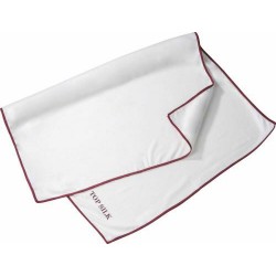 Torchon mocrofibre blanc pour verres 50x70cm
