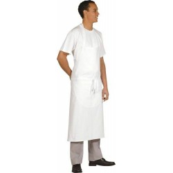 Tablier valet blanc 100cm