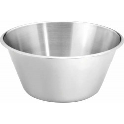 Lot de 4 bassines pâtissières Inox
