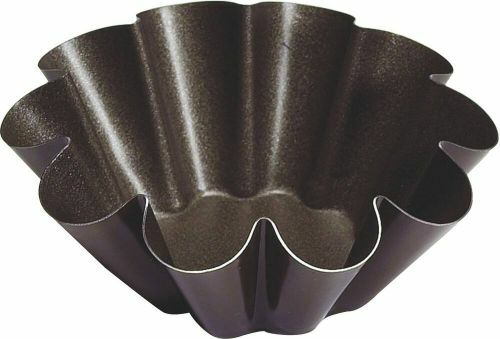 Mini moule à brioche 10 cm en acier antiadhésif gris De Buyer | La Redoute Mini moule à brioche 10 cm en acier antiadhésif gris De Buyer | La Redoute