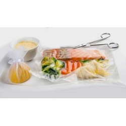 Sac sous vide de cuisson rétractable 180 x 200 mm /100