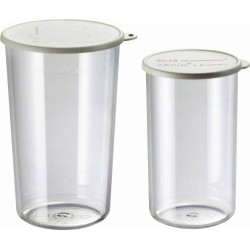 Set de 2 gobelets gradues 400 et 600ml pour Bamix